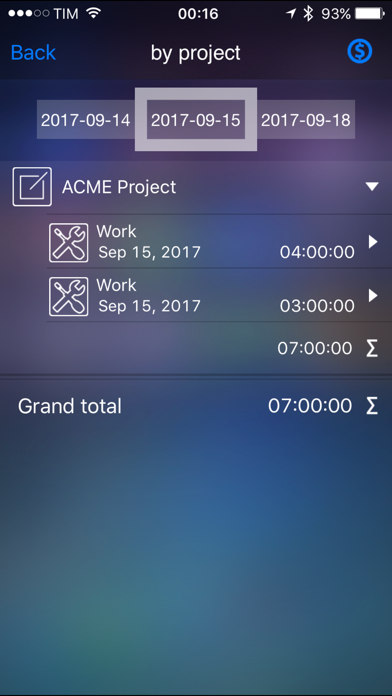 Live Time - Time Tracker screenshot 2