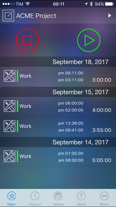 Live Time - Time Tracker screenshot 5