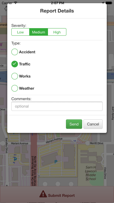 Live Traffic Reporter Pro screenshot 1