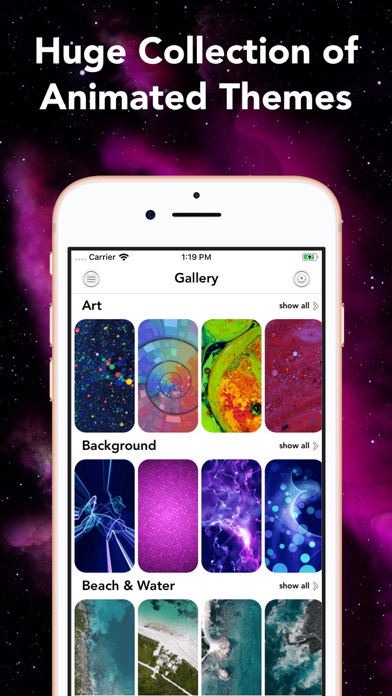Live Wallpaper for Lock Screen screenshot 1