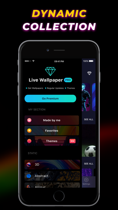 Live Wallpaper Maker 4K screenshot 1