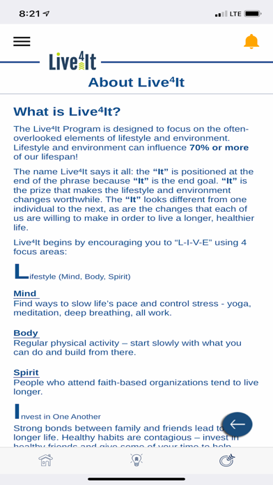 Live4It screenshot 1