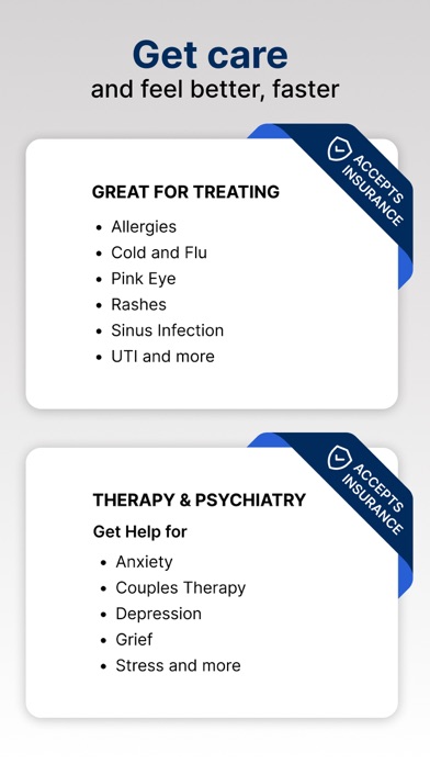 LiveHealth Online Mobile screenshot 1