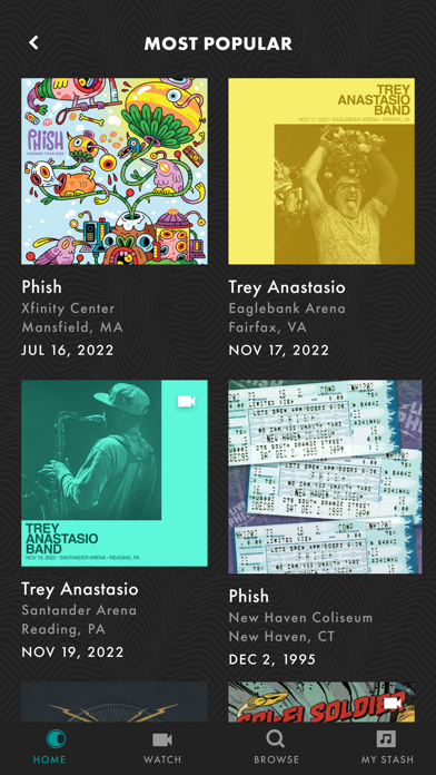 LivePhish screenshot 3