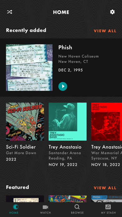 LivePhish screenshot 7