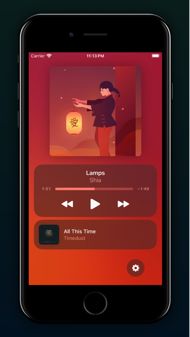 LivePod - Widget for Music screenshot 1
