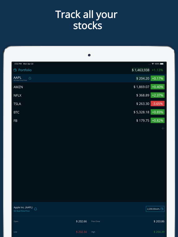 LiveQuote Stock Market Tracker screenshot 10
