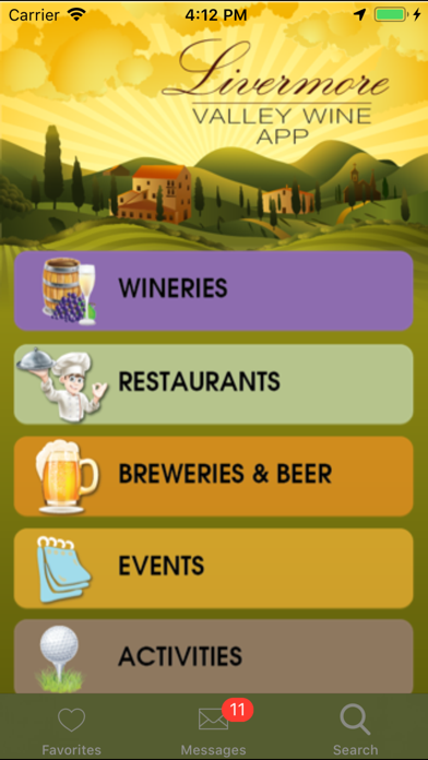 Livermore Valley Wineries screenshot 2