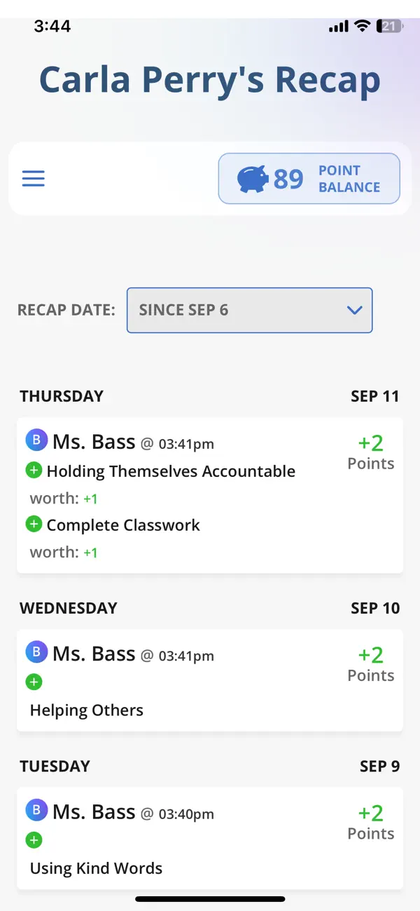 LiveSchool Student screenshot 4