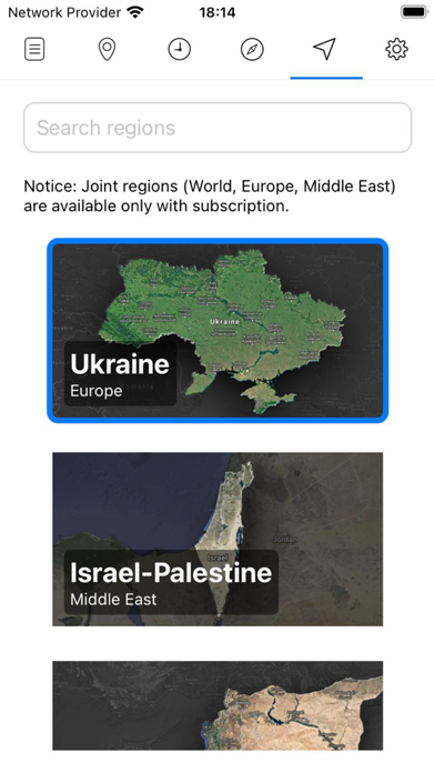 Liveuamap screenshot 1