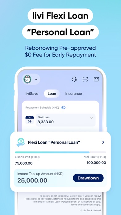 livi Bank screenshot 1