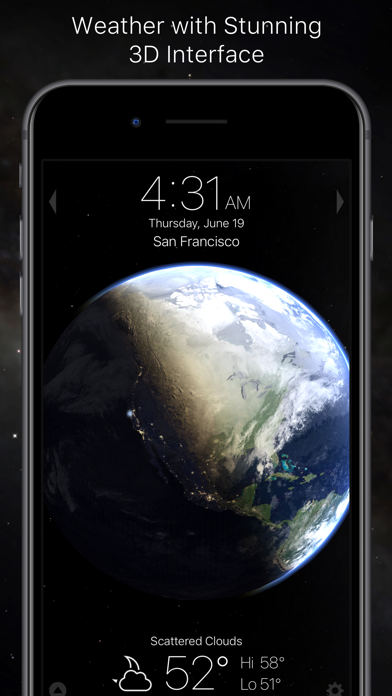Living Earth - Clock & Weather screenshot 5