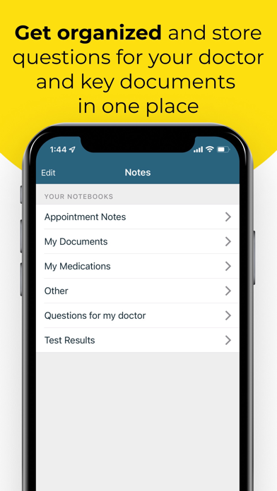 LivingWith™: Cancer support screenshot 3