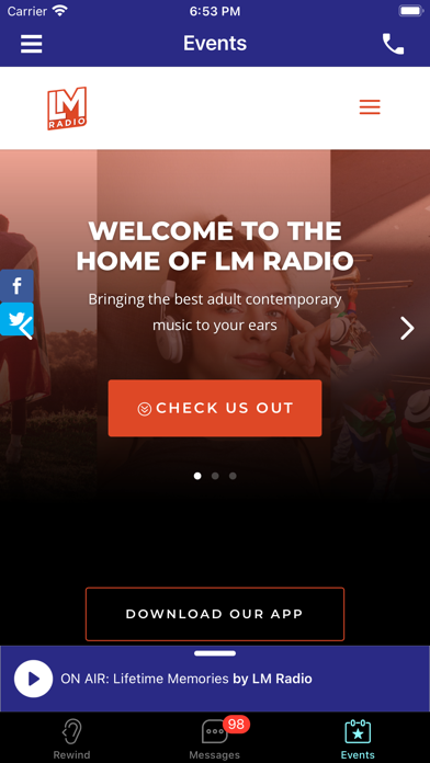 LM Radio Official screenshot 1