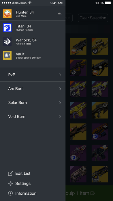 Loadouts for Destiny screenshot 2