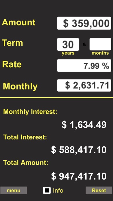 Loan Calculator 2.0 screenshot 5