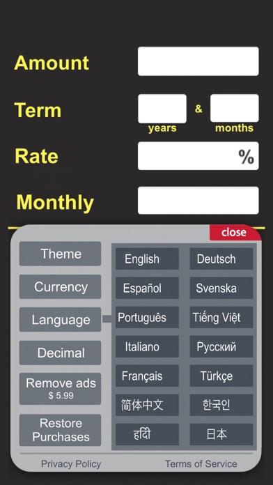 Loan Calculator 2.0 screenshot 2