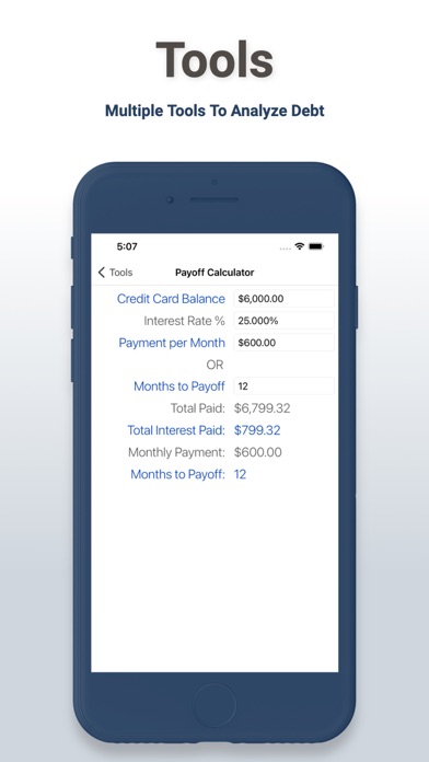Loan Calculator - Debt Planner screenshot 3