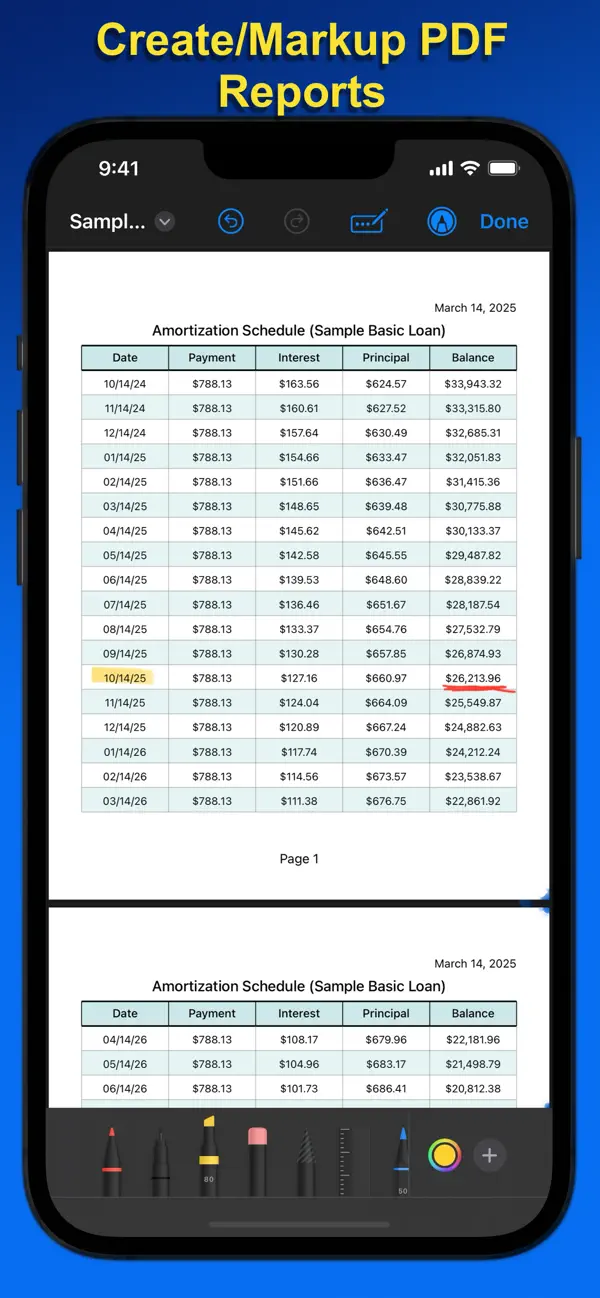 Loan Calculator - Loan2Me screenshot 1