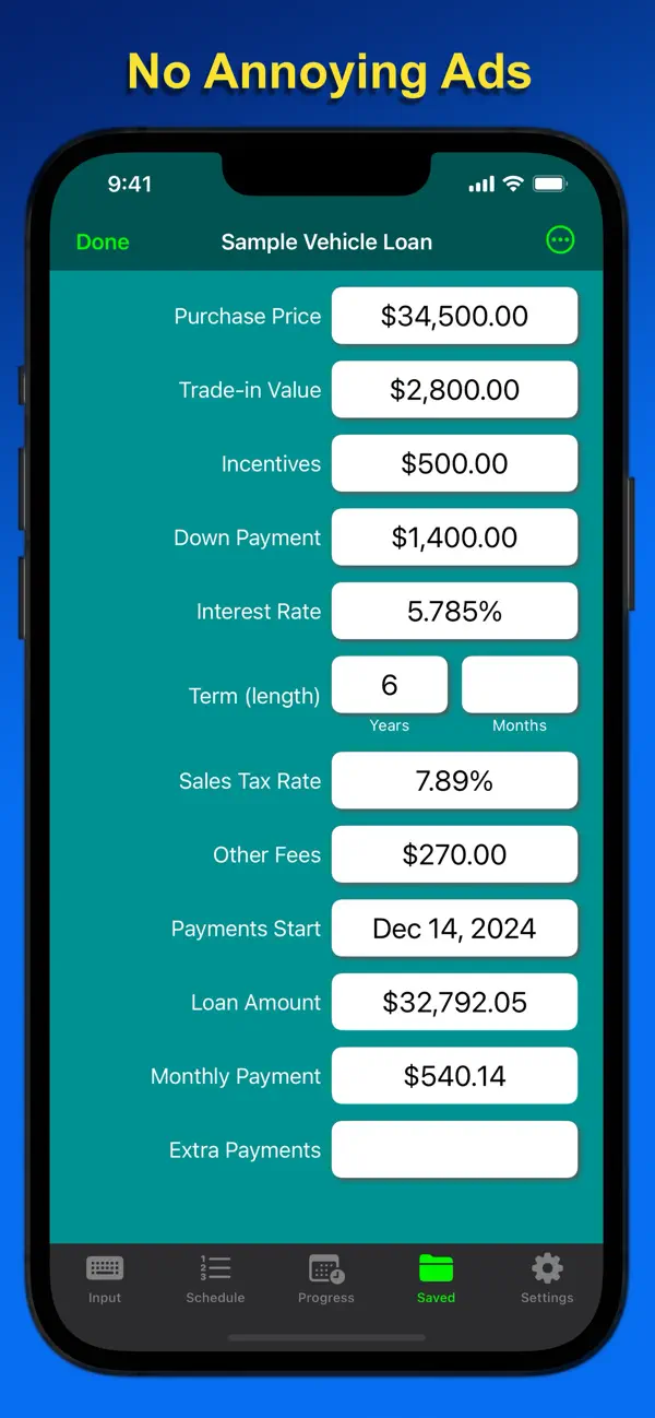 Loan Calculator - Loan2Me screenshot 2