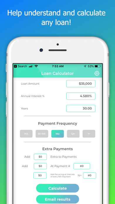 Loan Calculator Professional screenshot 4