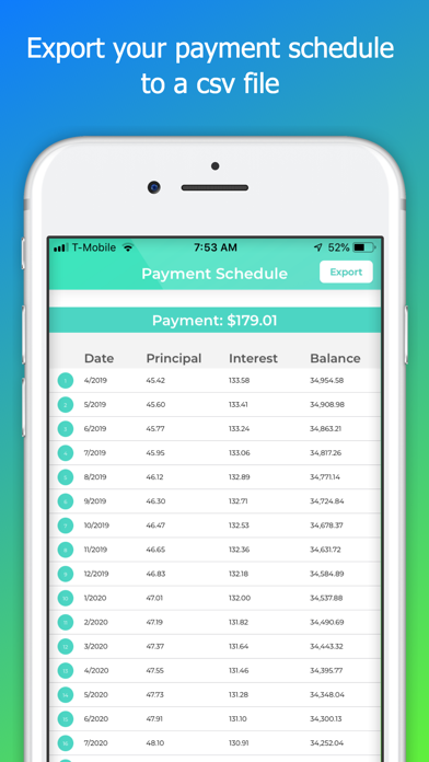 Loan Calculator Professional screenshot 3