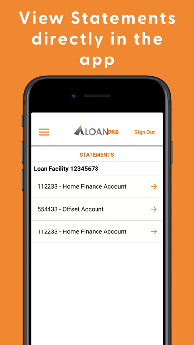 Loan One Mobile Access screenshot 1