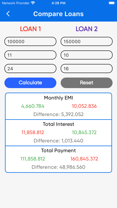 Loan Tool: Loan Emi Calculator screenshot 2