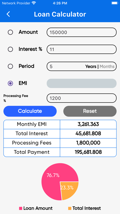 Loan Tool: Loan Emi Calculator screenshot 3