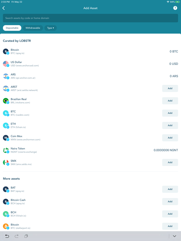 LOBSTR Wallet: Buy Stellar XLM screenshot 1