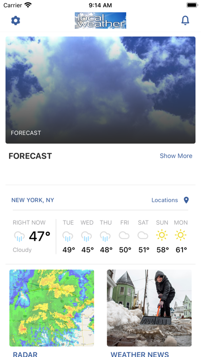 Local Weather Radar & Forecast screenshot 4
