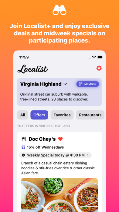 Localist. Live like a local. screenshot 4