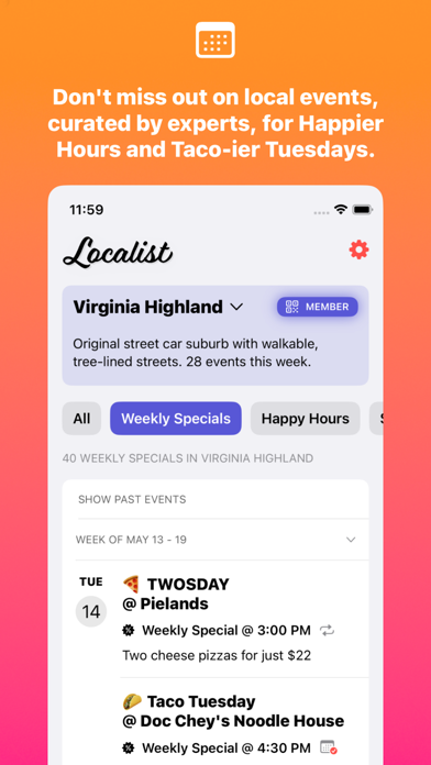 Localist. Live like a local. screenshot 3