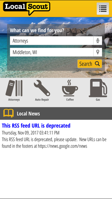 LocalScout Yellow Pages screenshot 3