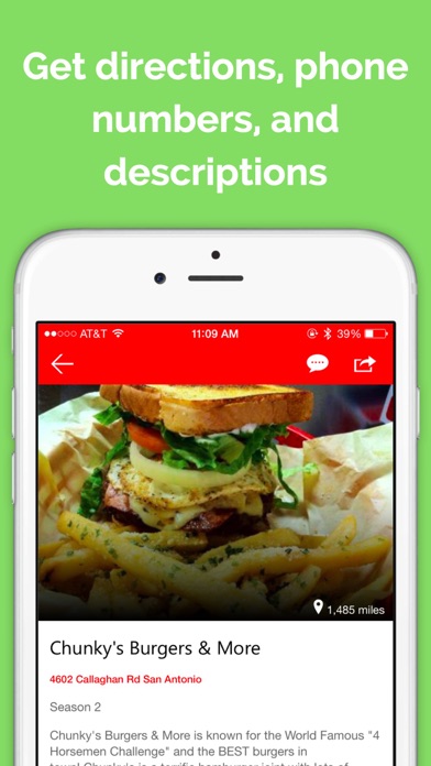 Locator for Man vs Food screenshot 1