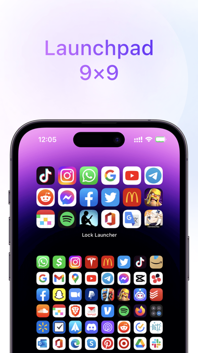 Lock Launcher - Screen Widgets screenshot 8