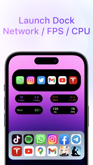 Lock Launcher - Screen Widgets screenshot 9