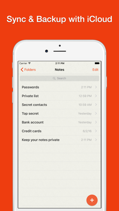 Lock Notes - Passcode Protect screenshot 4