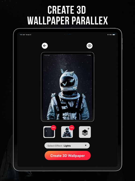 Lock Screen Depth 3D Wallpaper screenshot 6