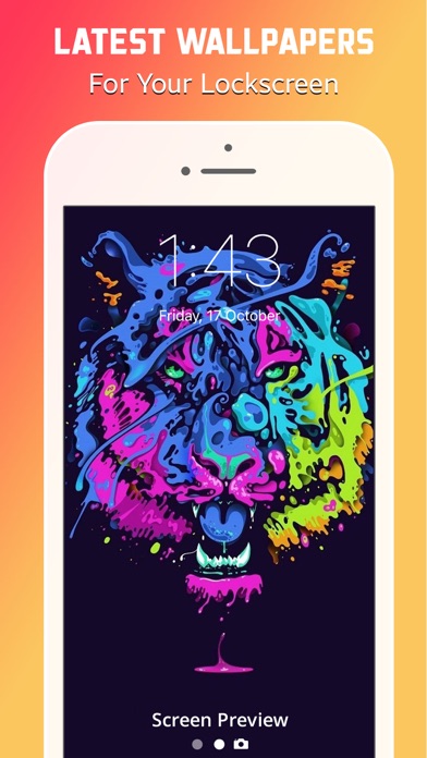 Lock screen Wallpapers Themes screenshot 1