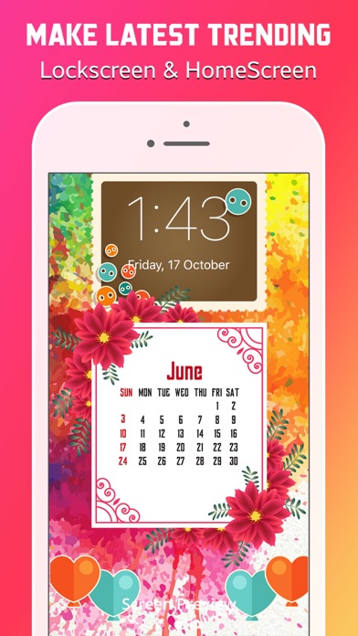 Lock screen Wallpapers Themes screenshot 2