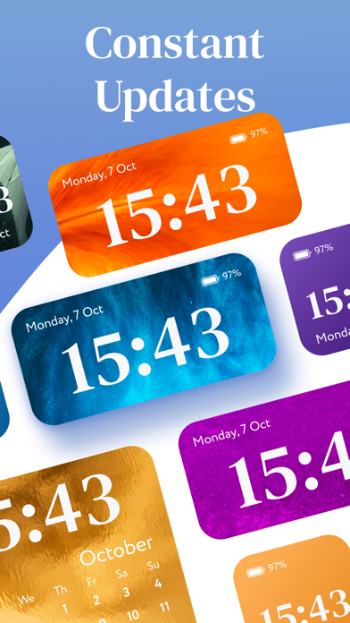 Lock Screen Widgets App screenshot 1