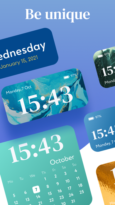 Lock Screen Widgets App screenshot 2