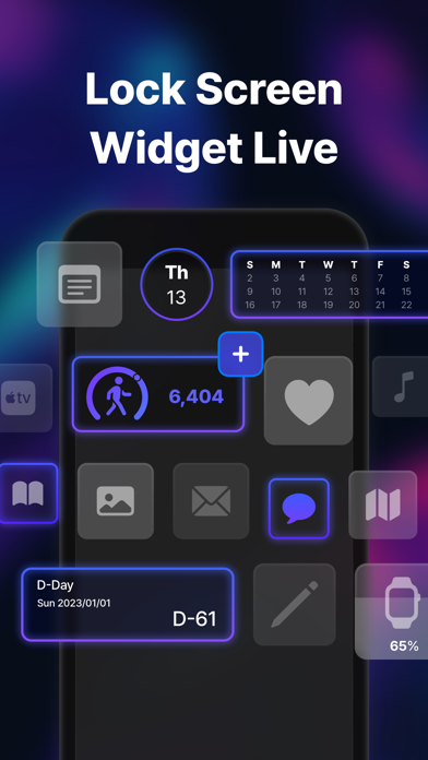 Lock Screen Widgets Live screenshot 6