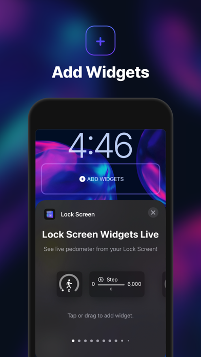 Lock Screen Widgets Live screenshot 1