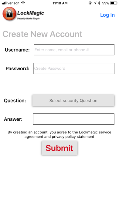 Lockmagic screenshot 1