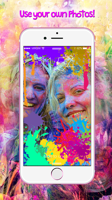 Lockscreen One - Customize your screen with fancy themes screenshot 3