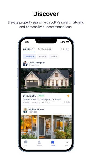 Lofty Real Estate Platform screenshot 2