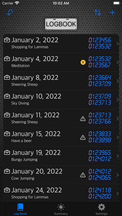 Log-Book screenshot 5