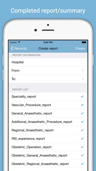 Log4AS - Anaesthetic Logbook screenshot 2